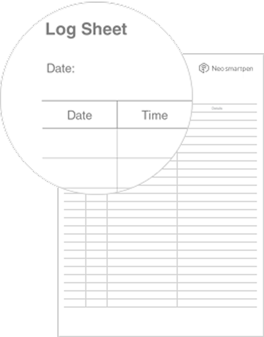 Log Sheet